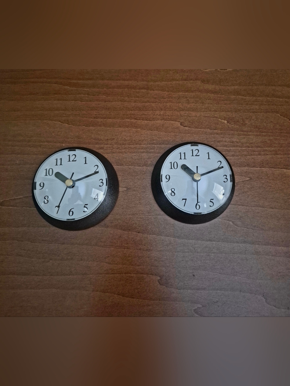 Pair of Small Magnetic Clocks